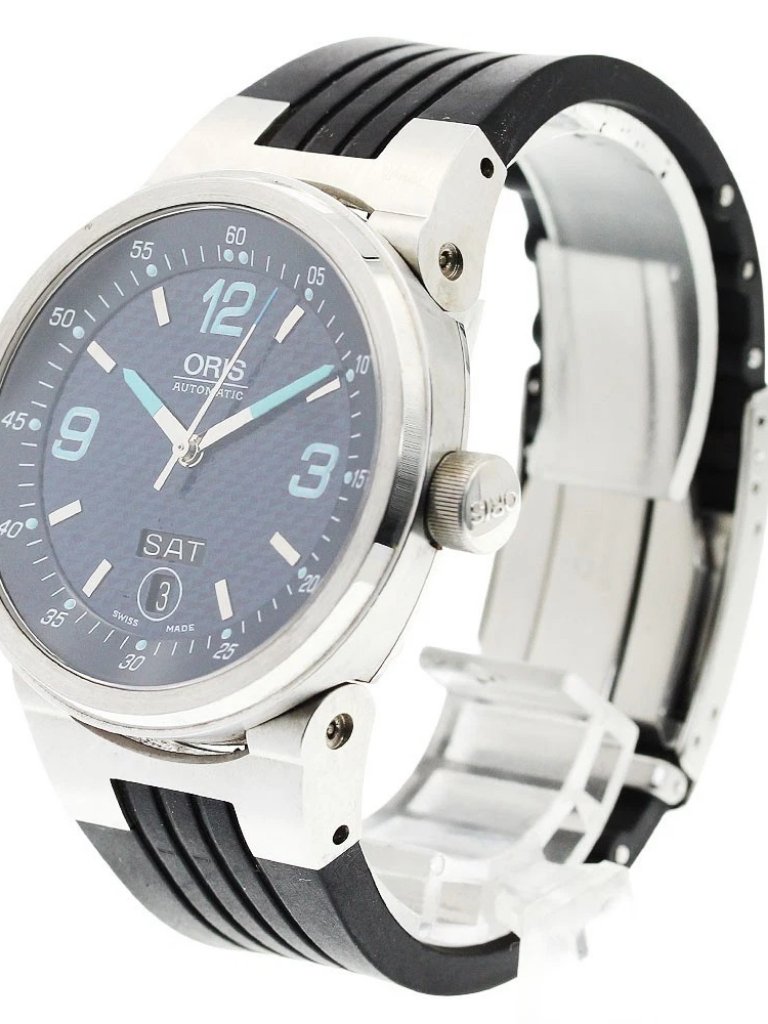 Oris Williams 7560 Day Date Black Dial Automatic Mens Watch921513
